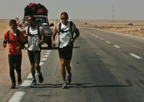 MIDEAST RUNNING THE SAHARA