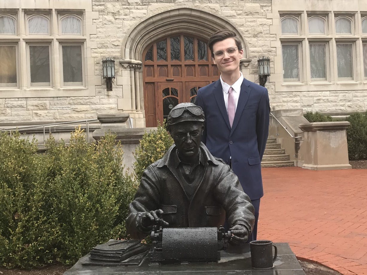 Ethan Moore, summer 2022 IDS editor-in-chief.