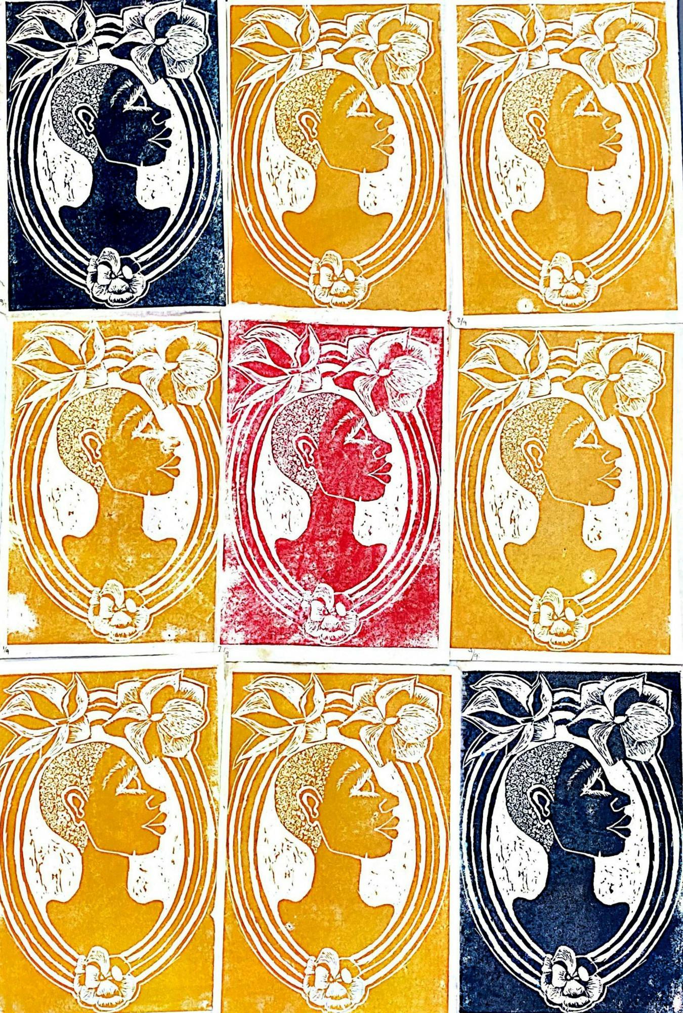 Xakilah Daniel's Womens History Month Art