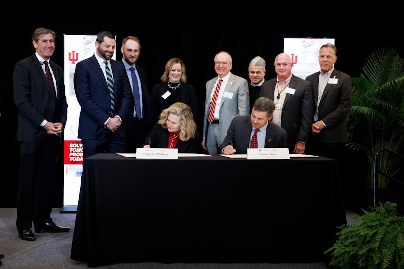 IU, Eli Lilly sign research collaboration agreement to expand clinical trials in Indiana