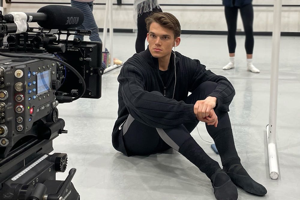 <p>Robert Mack shoots a scene for his newest short film<em>, &quot;</em>Dancing Man&quot;. The film is about a dancer&#x27;s struggle between his dream career and the girl he loves.</p>