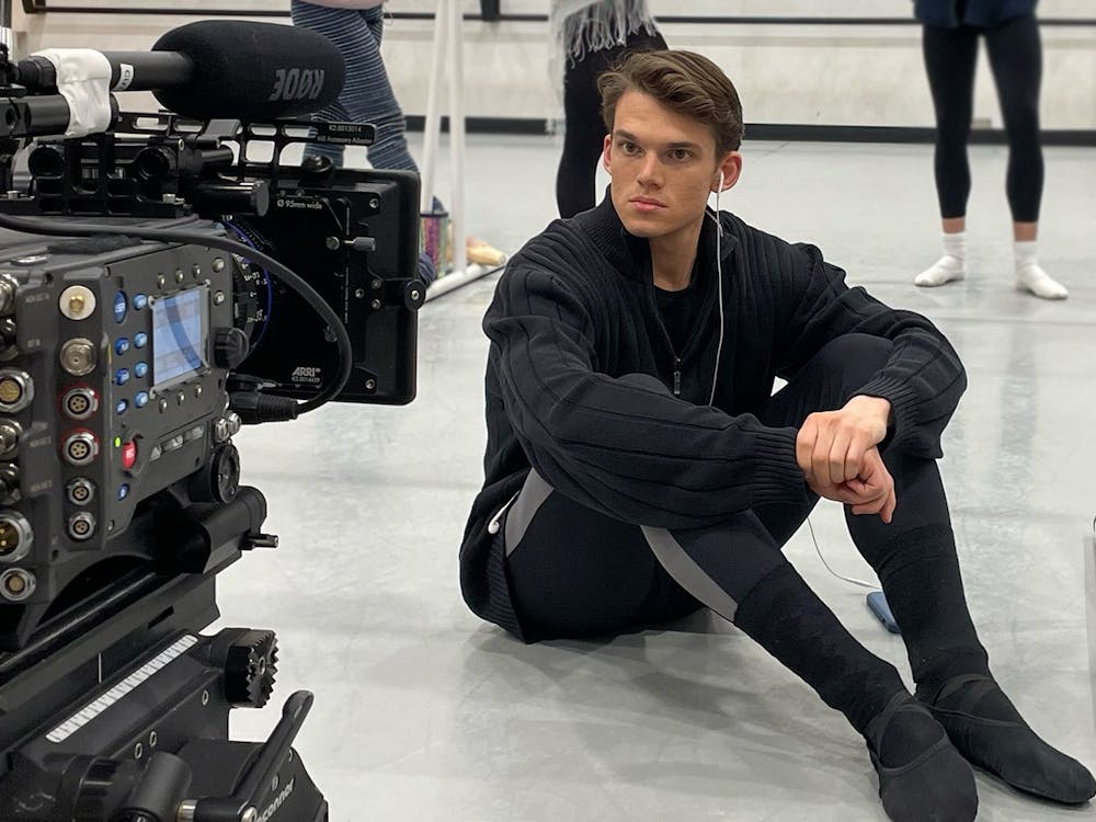 Robert Mack shoots a scene for his newest short film, &quot;Dancing Man&quot;. The film is about a dancer&#x27;s struggle between his dream career and the girl he loves.
