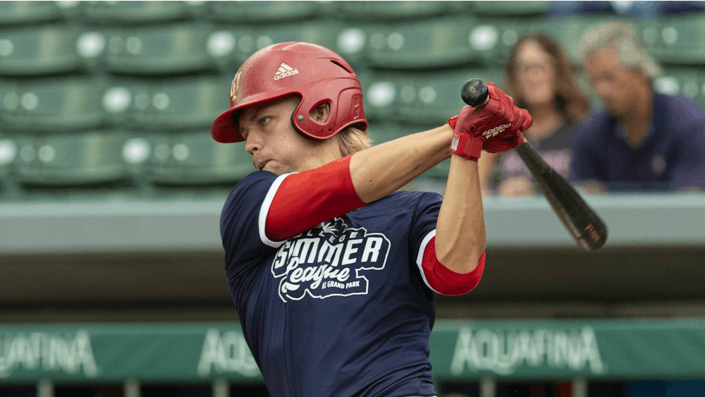 Several IU players played in the Grand Park Summer League's All-Star game July 16 at Victory Field.