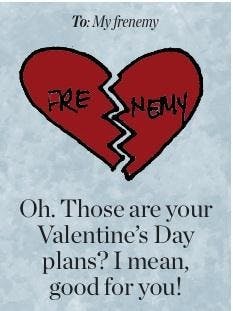 Frenemy valentine