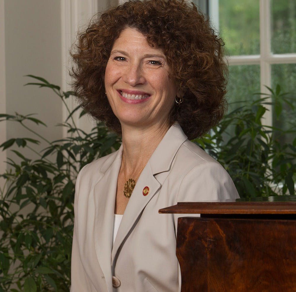 IU first lady Laurie Burns McRobbie (Courtesy Photo of IU Newsroom).