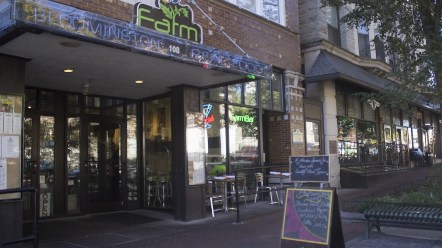 FARM Bloomington specializes in local foods with global flavors that change with the seasons. Jordyn Fox of FARM Bloomington said they will likely put out an east-coast themed special for Homecoming to relate to Rutgerss being from New Jersey. 