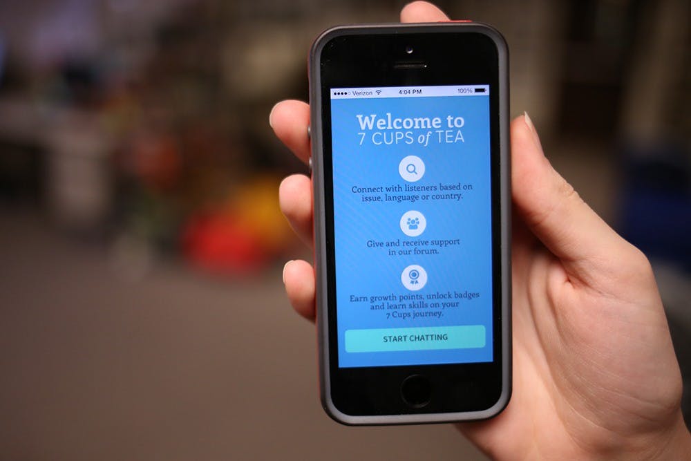 Seven Cups of Tea is a new app that allows students to receive 24/7 emotional support for various mental health issues. IU freshman Megan Thompson works as a listener on the app, where she provides assistance to users. 