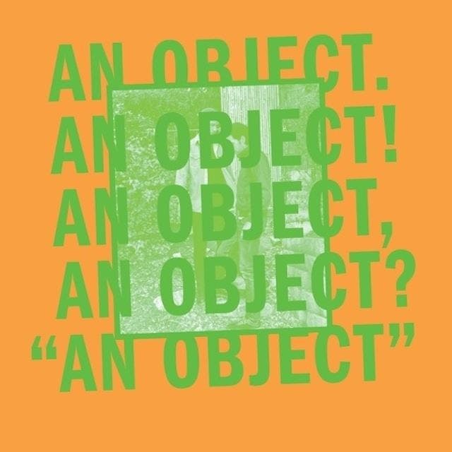 No Age - An Object