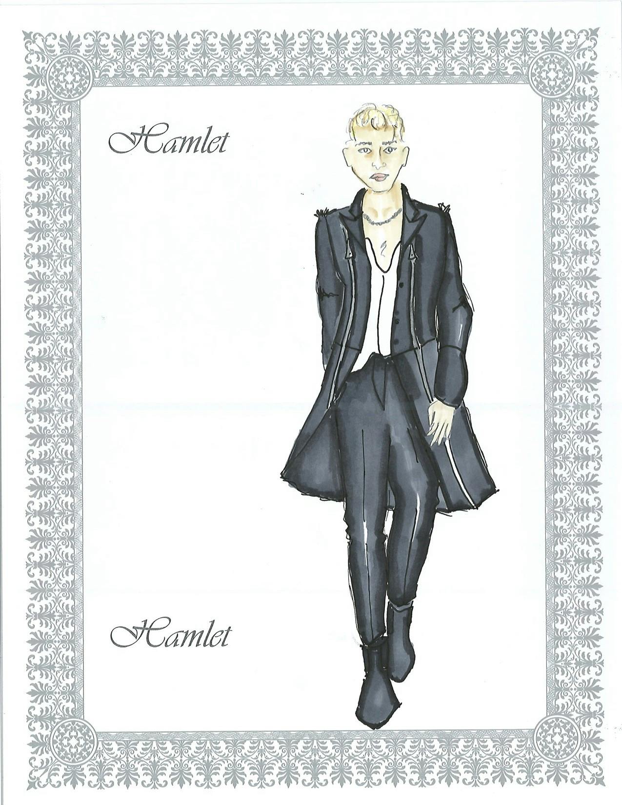 Hamlet costume design
