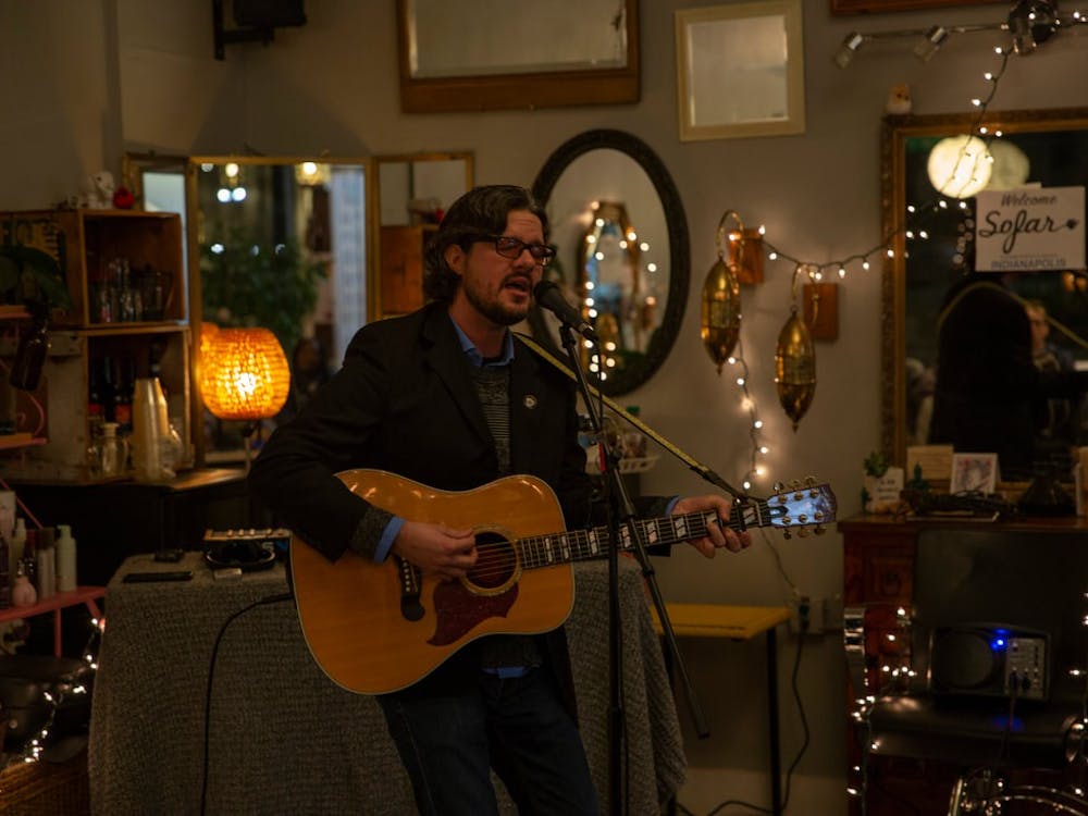 Musician Brandon Tinkler performs at Sofar Indianapolis. Tinkler will perform at 7 p.m. on June 3 at the Indiana Memorial Union Centennial Patio as part of IU’s Outdoor Summer Concert Series.
