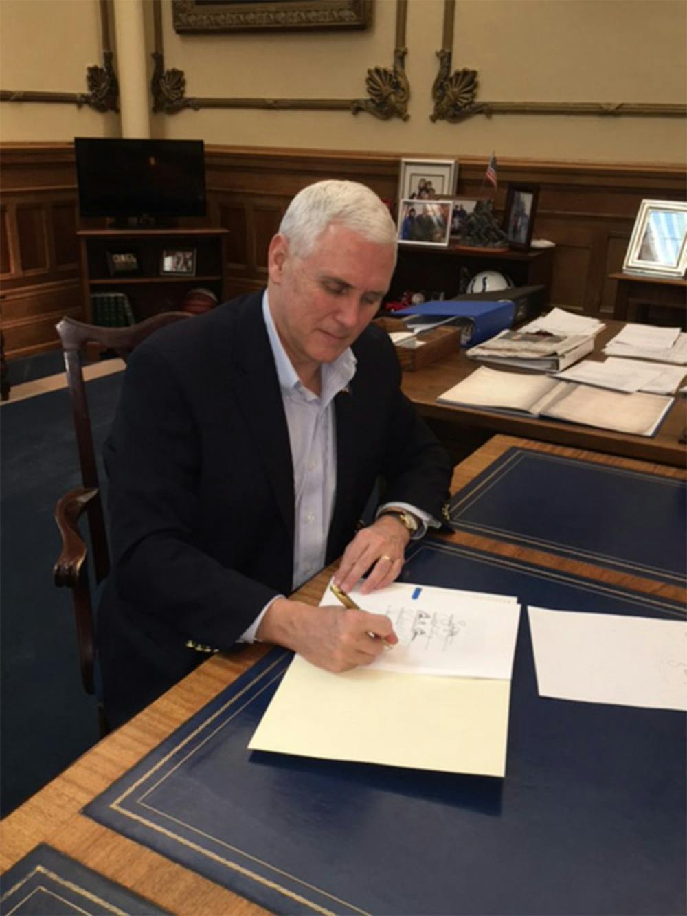 Governor Mike Pence signs SEA 91 last Friday. SEA 91 will open all adoption records finalized before 1994 unless a birth parent requests with the Indiana State Department of Health that the records remain sealed. The legislation goes into effect on July 1, 2018, thereby providing time to inform birth mothers about these changes. “SEA 91 expands opportunities for adopted Hoosiers seeking more information on their health and heritage even while ensuring that birthparents who choose to maintain their privacy are protected, and I am pleased to sign it into law,” said Governor Pence. “I want Indiana to be known as the most pro-adoption state in America and SEA 91 will give greater clarity and compassion to our adoption laws.”