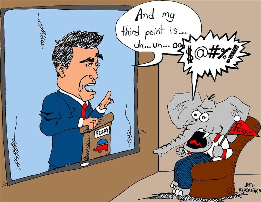 Rick Perry's 'Oops' Moment