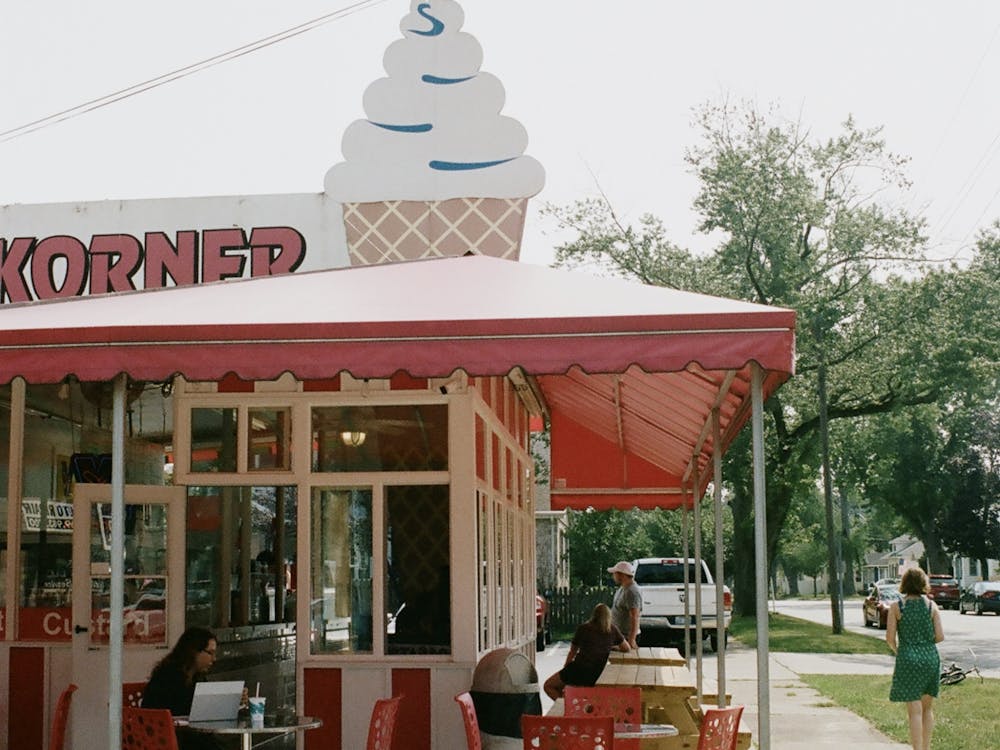 A local ice cream shop, Kone Korner, is seen Aug. 17, 2021, in Ishpeming, Michigan. Hometown tourism is one of the trends predicted to benefit small businesses﻿ as more people travel locally this summer.