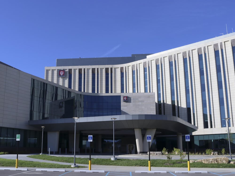 IU Health Bloomington&#x27;s new hospital is seen Oct. 19, 2021. The new location is set to open Dec. 5, 2021.