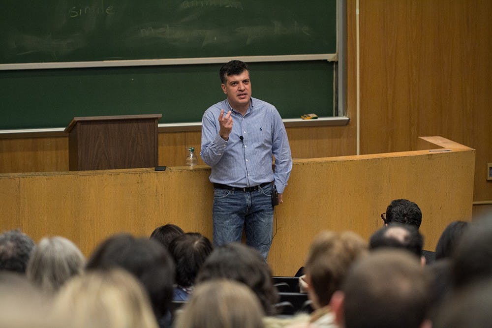 Bestselling author Sayed Kashua talks about living in Israel with a dual identity, speaking and writing in the language of the majority, but identifying as Arab Palestinian minority at Ballantine Hall 310 on Monday. Through speaking about his experience, challenges, and fears, Kashua draws a picture of life in modern Israel today. Sponsored by the Borns Jewish Studies Program and the Center for the Study of the MIddle East. 