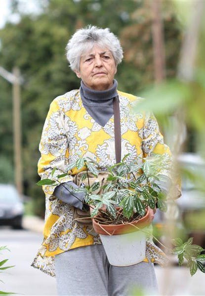 Lucille Bertucio participates the Park(ing) Day enet on Sep, 22, 2012. Bertucio was a presdient of the Center for Sustainable Living in Bloomington. She invovled environmental activities for the community. She died Feb. 27, at the age of 80. 