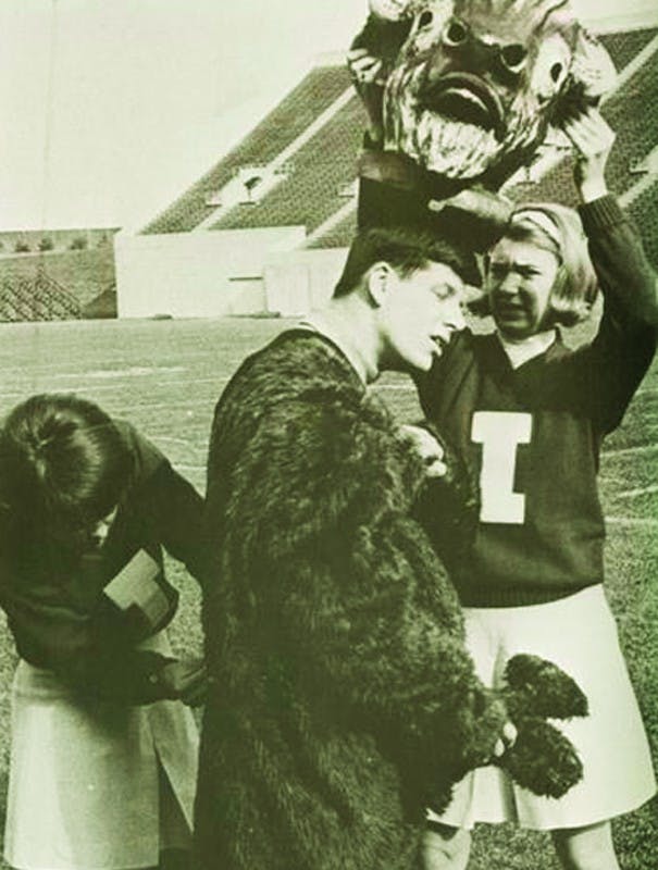 IU mascot, the Bison
