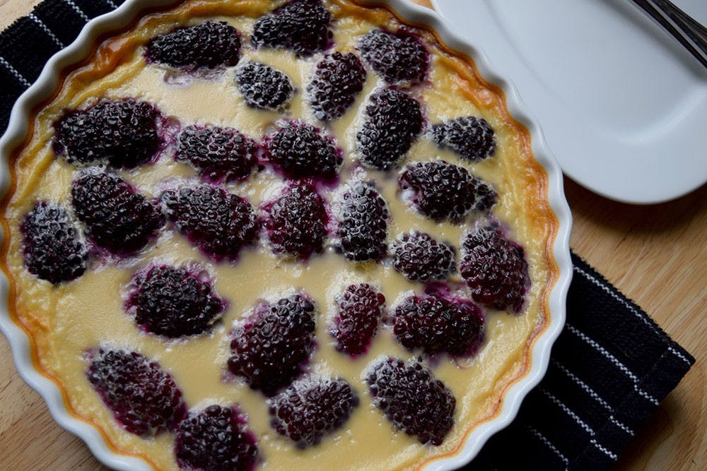 This French cake recipe involves a batter that is made entirely in a jar. 