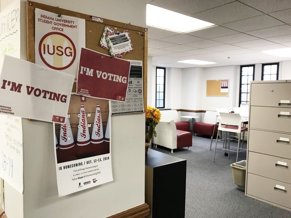 The IU Student Government office is located in the Student Activities Tower of the Indiana Memorial Union. The two new amendments to the IUSG Constitution will eliminate the required minimum number of multicultural seats in IUSG Congress and clarify when appointments are needed to replace vacant congressional seats.  