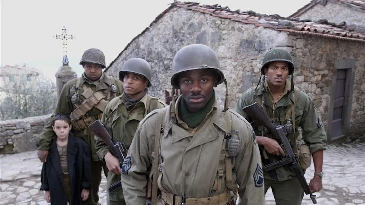 The cast of “Miracle at St. Anna” all deliver realistic and strong performances.