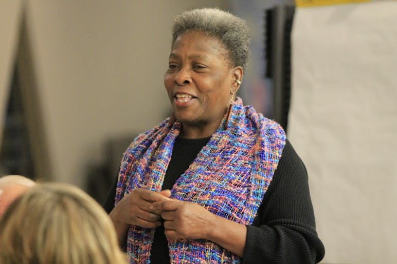 Gustanna Moss Chaney is the co-facilitator of the Racial Dialog Circle. Chaney has done diversity and racial-awareness work for two decades.&nbsp;