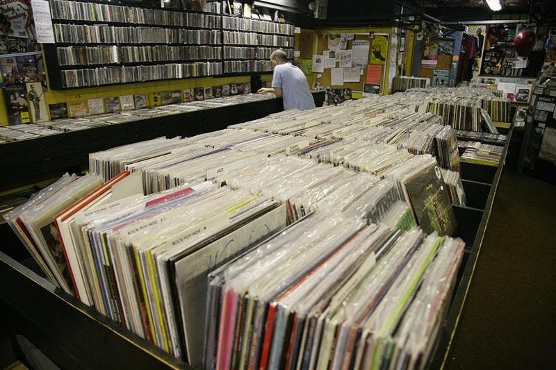 Love music? Pop into TD's CDS & LPS. They've got tons of it. 