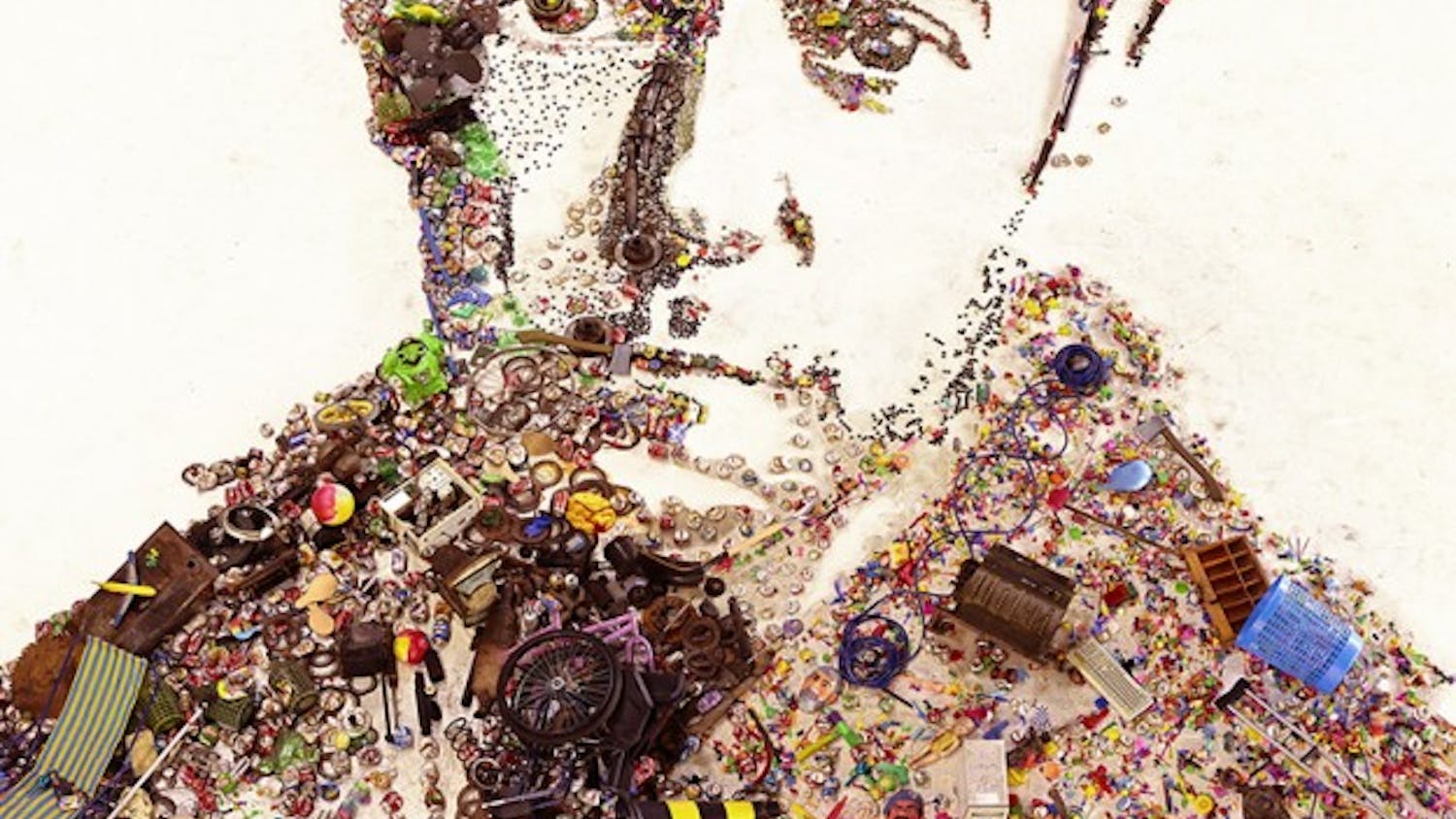 Khyber Pass, Self-Portrait as an Oriental, after Rembrandt from the Pictures of Junk series, 2005. Chromogenic print. HIgh Musuem of Art, Atlanta, with funds from the H.B. and Doris Massey Charitable Trust, 2005.288. Art © Vik Muniz/Licensed by VAGA, New York, NY 