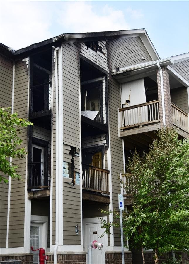 Fire breaks out at The Stratum
