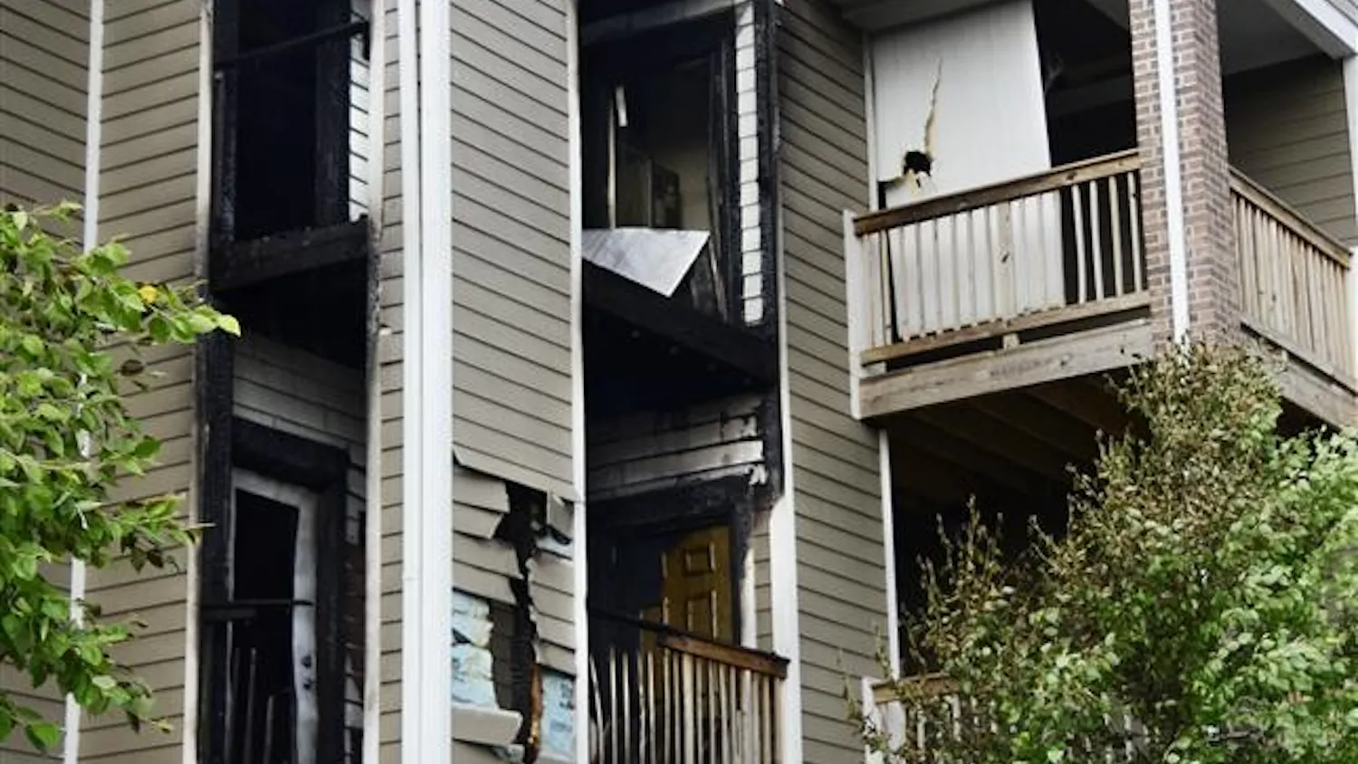 Fire breaks out at The Stratum