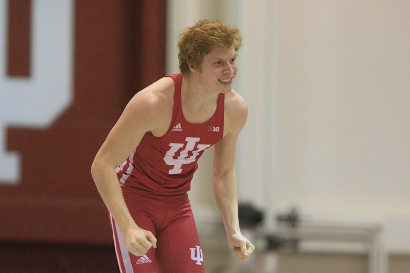 Indiana men’s track and field puts on impressive showing at shortened