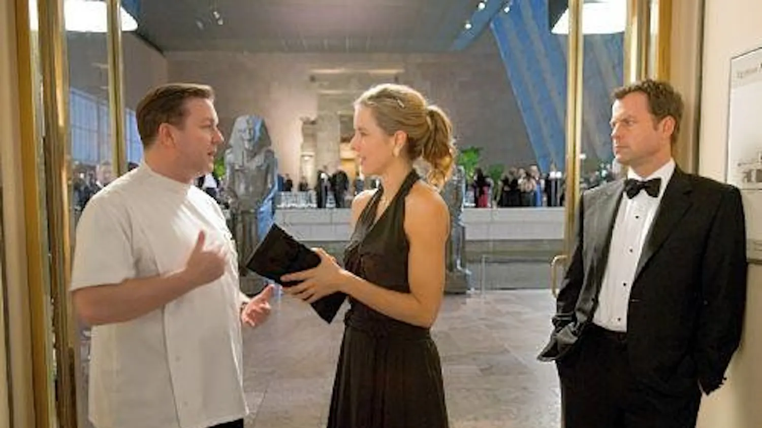 "I'm basically funnier than Greg over there because I'm British, and he's not."