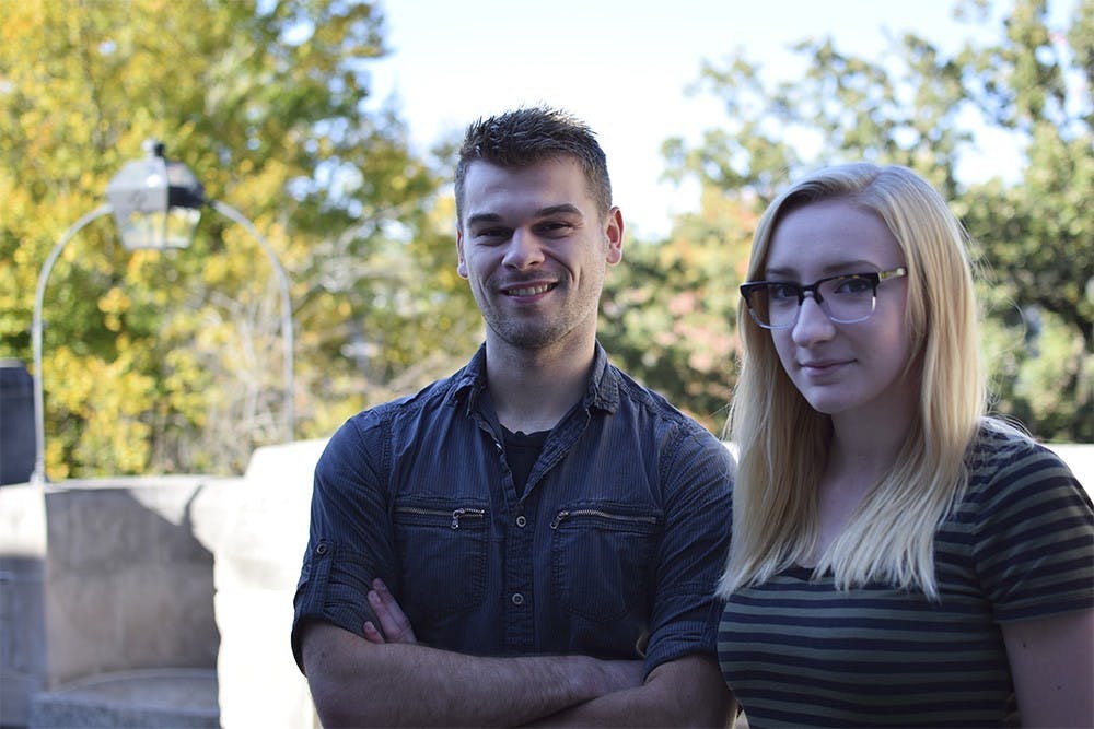 Senior telecommunications majors Matthew Brezina and Emelie Flower have been working on their short film series "Vanguard" since last year. The series focuses on the lives of individuals that are related to the vigilante called Vanguard and how the individuals are affected by him.