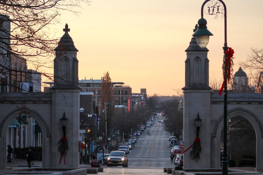 <p>Kirkwood Avenue is seen Dec. 12, 2022, between Sample Gates in Bloomington.﻿ A program that previously stopped vehicles from driving on a section of Kirkwood Avenue will restart April 3 and last til Oct. 1.<br/></p>