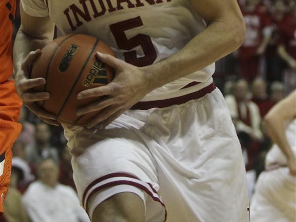 Senior guard Jeremiah Rivers carries the ball during a game against Illinois on Jan. 27 at Assembly Hall.