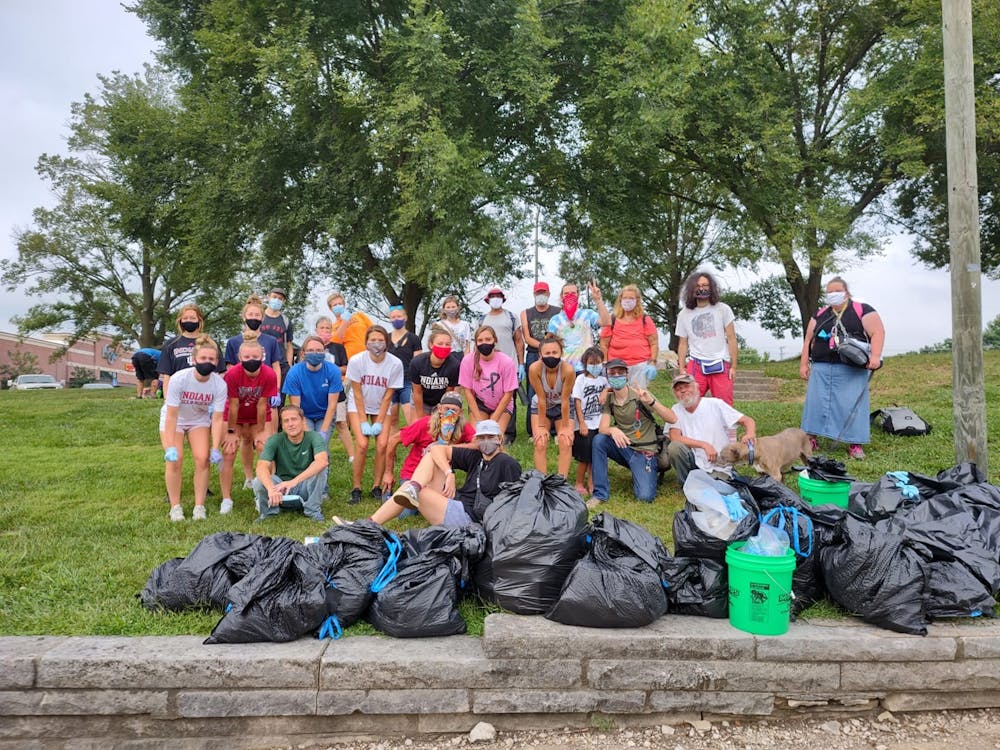 <p>The Bloomington Homeless Coalition, with members of the IU Field Hockey and Soccer teams, gather Sept. 12 for its weekly community clean-up.<br/><br/><br/></p>