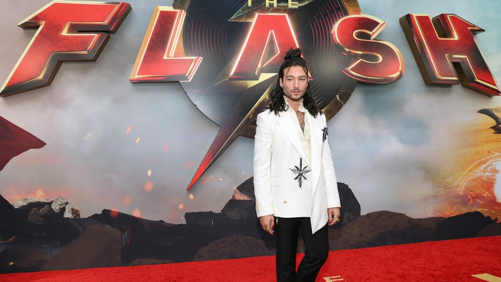 Ezra Miller attends the Los Angeles premiere of Warner Bros. &quot;The Flash&quot; at Ovation Hollywood on June 12, 2023, in Hollywood, California. There is a pattern of society continually accepting abusers after a period of time.
