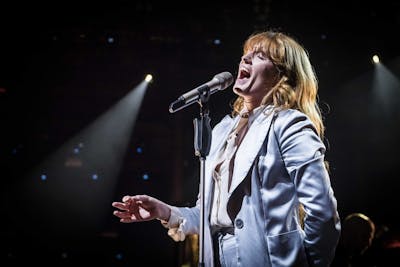 Florence Welch of Florence and The Machine performs live on stage as part of the Apple Music Festival 2015 on Sept. 28, 2015 at the Roundhouse in Camden, London.