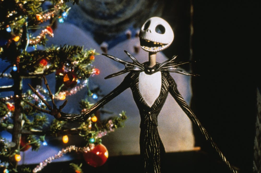 <p>Character Jack Skellington poses for a publicity shot for the movie &quot;The Nightmare Before Christmas&quot;.</p>