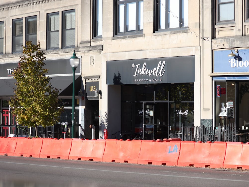 The Inkwell Bakery and Cafe is located at 105 N. College Ave.