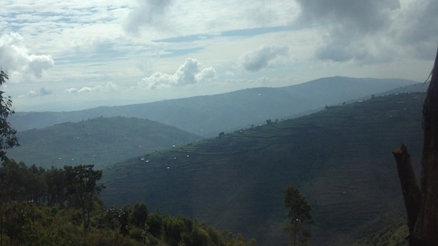 The view from Kigali, Rwanda. The chances of Ebola infecting Rwanda were and remain very slim.