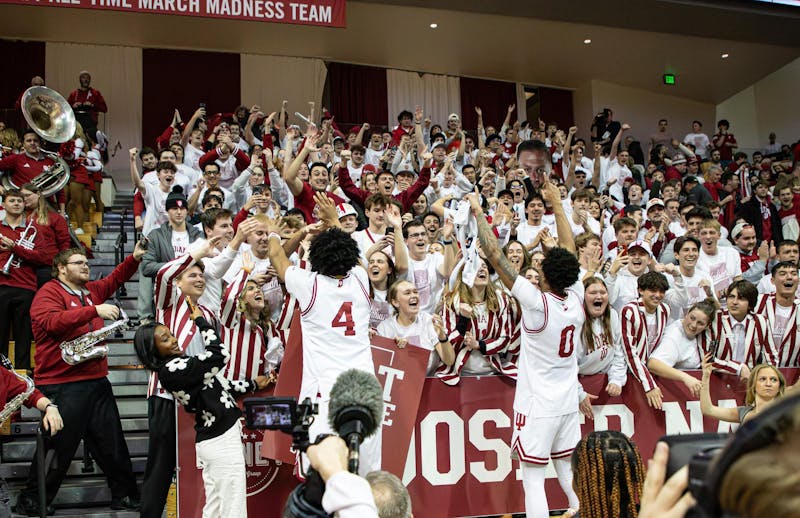 ‘That’s what this place is’: Indiana basketball beats Purdue behind juiced crowd