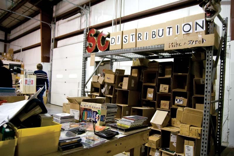 Situated on the west side of town, SC Distribution distributes local labels Secretary Canadian and Jagjaguwar, as well as various other independent labels such as Asthmatic Fifty, Kitty Records and Dead Oceans.