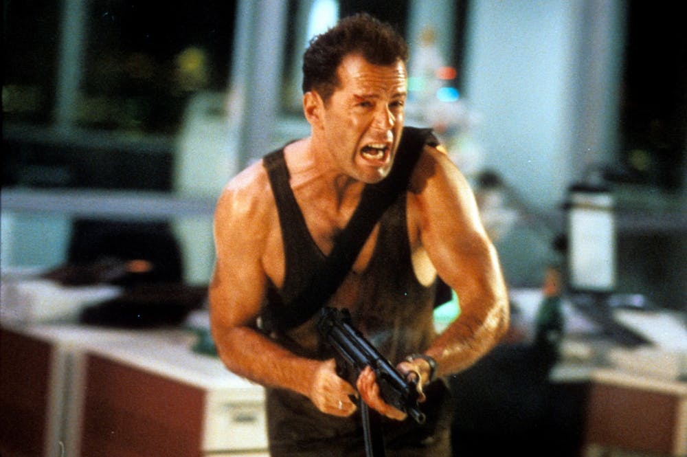 <p>Bruce Willis is seen in a still from the 1988 film &quot;Die Hard.&quot;﻿</p>