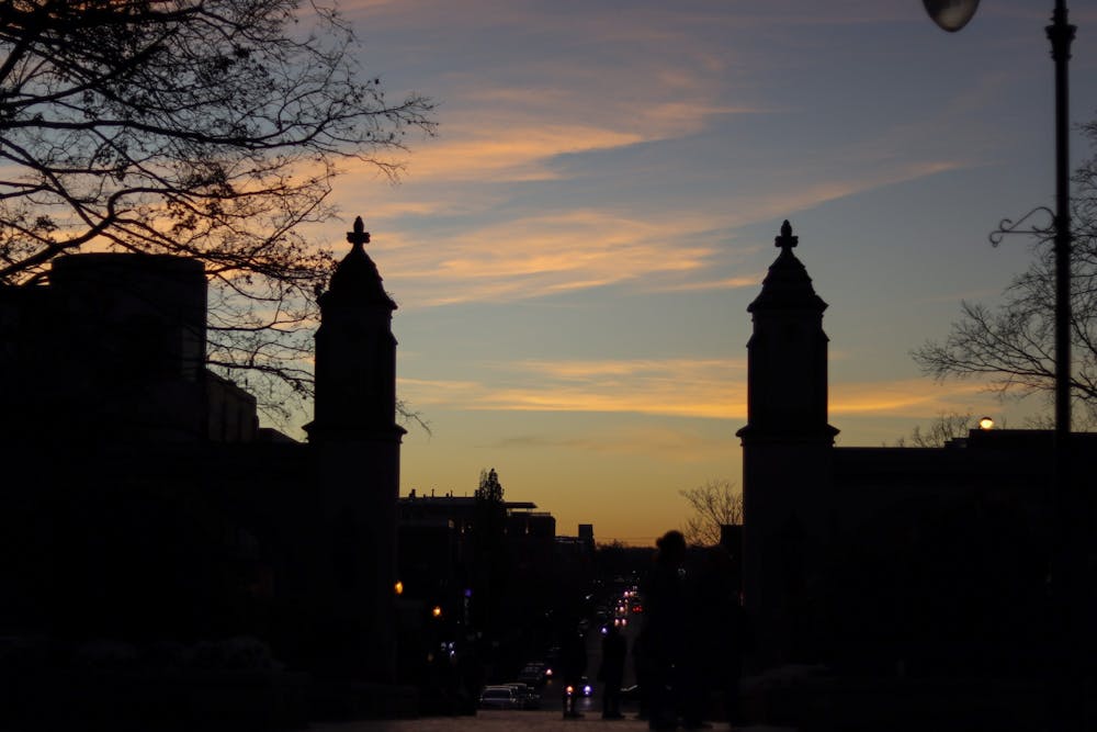 <p>Sample Gates as the sun sets Nov. 6, 2022. U.S. Sen. Marco Rubio, R‑FL. purposed the Sunshine Protection Act which would remove the need to reset clocks twice a year.  </p>