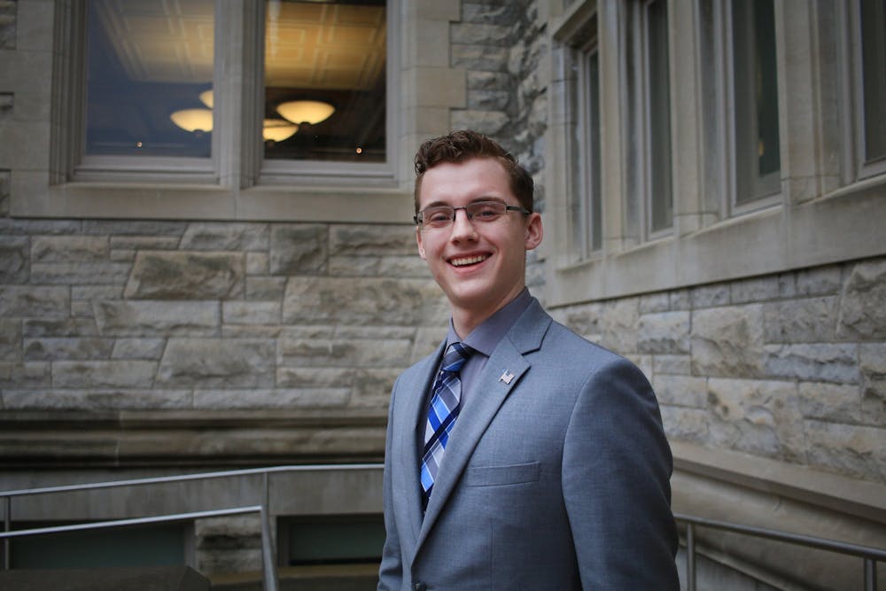 <p>IU law student v filed paperwork to form an exploratory committee to run for an at-large seat on the Bloomington City Council in 2023. Guenther holds a bachelor’s degree in public affairs from IU and is the former chair of the city’s environmental commission.</p>