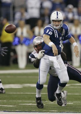 Patriots Colts Football