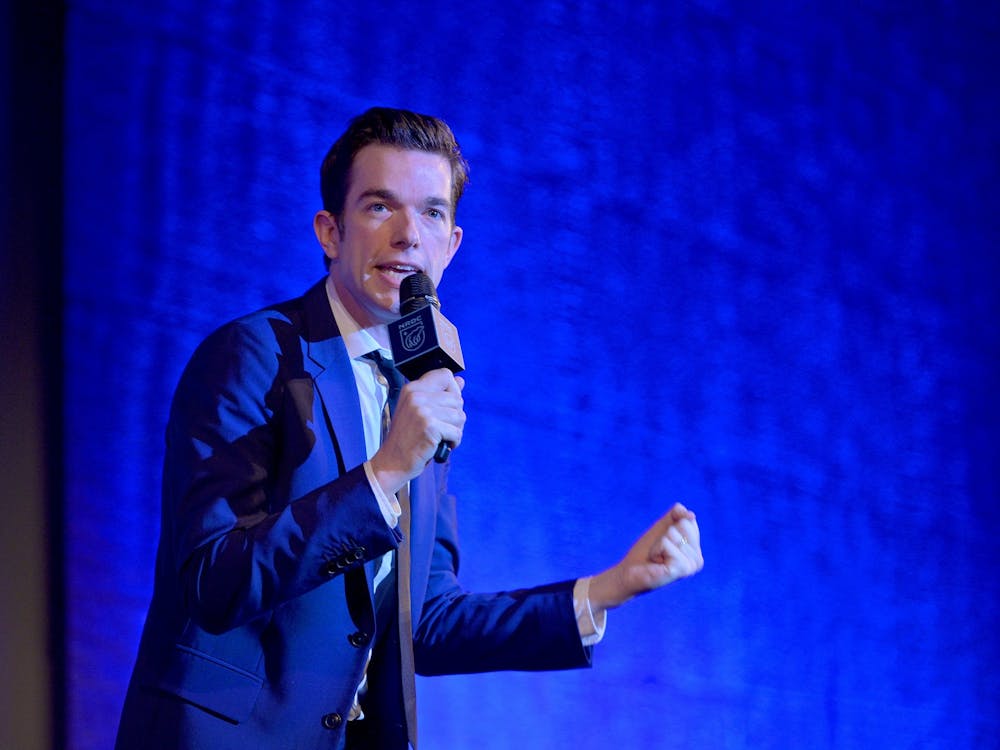 John Mulaney performs onstage at NRDC&#x27;s &quot;Night of Comedy&quot; Benefit, in partnership with Discovery Inc. and hosted by Seth Meyers, on April 30, 2019, in New York City. 