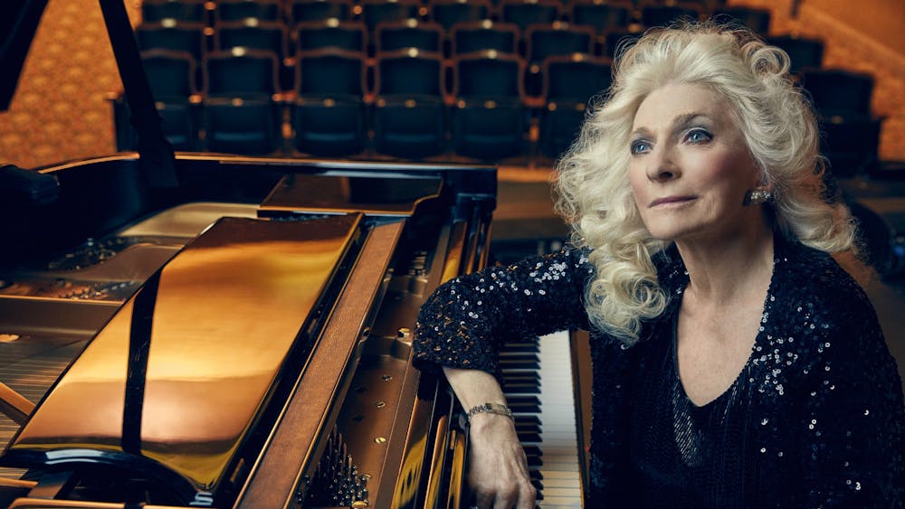 American singer-songwriter Judy Collins poses for a portrait. Collins will perform at 8 p.m. May 19 at the Buskirk-Chumley Theater. 