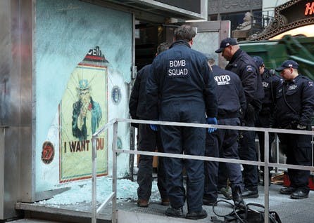 Times Square Shutdown