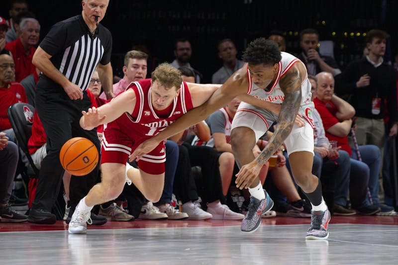 Indiana men’s basketball ends regular season with 13-point loss to Ohio State